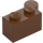 LEGO Rødbrun Hængsel Klods 1 x 4 Top (3830 / 65122)