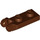 LEGO Reddish Brown Hinge Plate 1 x 2 with Locking Fingers with Groove (44302)