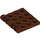 LEGO Roodachtig Bruin Scharnier Plaat 4 x 4 Vergrendelings (44570 / 50337)