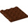LEGO Brun rougeâtre Charnière assiette 4 x 4 Verrouillage (44570 / 50337)