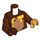 LEGO Reddish Brown Honey Bear Skin Minifig Torso (973 / 76382)