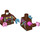 LEGO Reddish Brown Ice Cream Saxophonist Minifig Torso (973 / 76382)