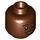 LEGO Reddish Brown Izzy Hawthorne Minifigure Head (Recessed Solid Stud) (3626 / 93054)