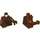 LEGO Brun rougeâtre Jawa avec Gold Badge Minifig Torse (973 / 76382)