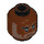 LEGO Brun rougeâtre Karl Mordo Minifigure Diriger (Goujon solide encastré) (3626 / 27282)
