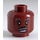 LEGO Reddish Brown Lando Calrissian Minifigure Head (Recessed Solid Stud) (3626 / 64677)