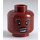 LEGO Rötlich-braun Lando Calrissian Minifigure Kopf (Einbau-Vollbolzen) (3626 / 64677)