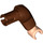 LEGO Reddish Brown Large Arm with Pin and Light Flesh Hand (Left) (38628)