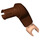 LEGO Reddish Brown Left Arm with Flesh Hand (38628)