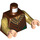 LEGO Rötliches Braun Legolas Greenleaf Torso (973 / 76382)