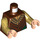 LEGO Rötlich-braun Legolas Greenleaf Torso (973 / 76382)