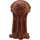 LEGO Reddish Brown Long Braided Hair with Top Knot (4366 / 48212)