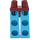 LEGO Rötlich-braun Lange Minifigure Beine mit Tonowari Robes (99131 / 104780)