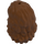 LEGO Reddish Brown Long Wavy Swept Hair (18636 / 92256)