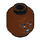 LEGO Reddish Brown Lucas Sinclair Minifigure Head (Recessed Solid Stud) (3626 / 56926)