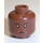 LEGO Reddish Brown Mace Windu Head (Recessed Solid Stud) (3626 / 36367)