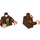 LEGO Reddish Brown Marv Minifig Torso (973 / 76382)
