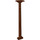 LEGO Reddish Brown Mast 2 x 4 x 22 with 4 x 4 Inverted Top Plate (48005)