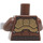 LEGO Reddish Brown McCree Minifig Torso (973 / 76382)