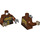 LEGO Reddish Brown McCree Minifig Torso (973 / 76382)