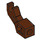 LEGO Roodachtig Bruin Mechanisch Arm met dikke ondersteuning (49753 / 76116)