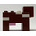 LEGO Roodachtig bruin Minecraft Cow