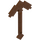 LEGO Reddish Brown Minecraft Pickaxe (18789)