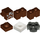 LEGO Rödaktig Brun Minecraft Reddish Brown Baby Cow