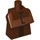 LEGO Reddish Brown Minecraft Torso with Villager Outfit (26900 / 26901)