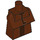 LEGO Rötlich-braun Minecraft Villager Torso (26900 / 26901)