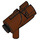 LEGO Brun rougeâtre Mini Shooting Arme à feu (15391)