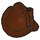 LEGO Reddish Brown Minifig Helmet Morion (10836 / 30048)