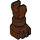 LEGO Reddish Brown Minifig Skeleton Leg (6266 / 31733)