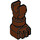 LEGO Rötlich-braun Minifig Skelett Bein (6266 / 31733)