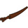 LEGO Reddish Brown Minifig Sword Saber with Clip Pommel (59229)
