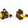 LEGO Reddish Brown Minifig Torso (973 / 76382)