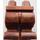 LEGO Reddish Brown Minifigure Bent Legs with Fur and Hooves (24323 / 24394)