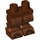 LEGO Reddish Brown Minifigure Bent Legs with Fur and Hooves (24323 / 24394)