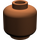 LEGO Reddish Brown Minifigure Head (Recessed Solid Stud) (3274 / 3626)