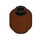 LEGO Reddish Brown Minifigure Head (Safety Stud) (3626 / 88475)