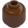 LEGO Reddish Brown Minifigure Head (Safety Stud) (3626 / 88475)