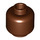 LEGO Reddish Brown Minifigure Head (Safety Stud) (3626 / 88475)