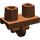LEGO Roodachtig Bruin Minifigure Heup (3815)