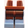 LEGO Reddish Brown Minifigure Hips and Legs with Apron and Square Bottom (3815 / 21902)