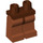 LEGO Reddish Brown Minifigure Hips with Dark Orange Legs (3815 / 73200)