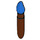 LEGO Brun rougeâtre Minifigure Paint Brush avec Bleu Tip (15232 / 65695)