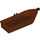 LEGO Rötlich-braun Minifigure Row Boat mit Oar Holders (2551 / 21301)