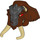 LEGO Reddish Brown Mungus Large Figure Head (15376)