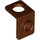 LEGO Reddish Brown Neck Bracket with Stud with Thicker Back Wall (28974)