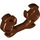 LEGO Reddish Brown Ninja Horns (11437)